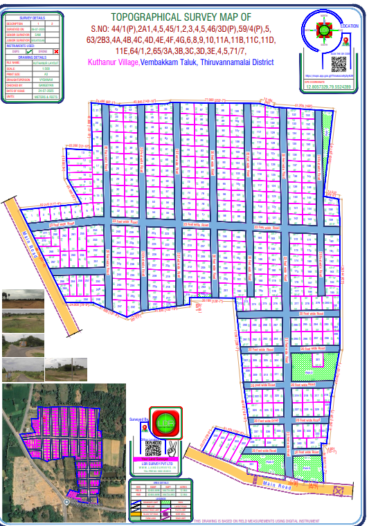 Layout Survey by LDR Survey
